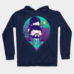 Retrowave Duo Hoodie